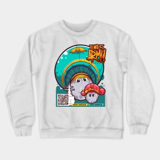 Fungus Naval Army Character Crewneck Sweatshirt